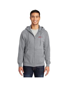 Port & Company - Essential Fleece Full-Zip Hooded Sweatshirt