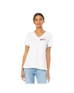 Bella + Canvas - Women's Relaxed Short Sleeve Jersey V-Neck Tee