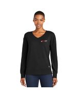 OGIO Ladies Luuma Flex Long Sleeve V-Neck