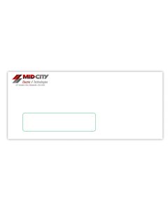 Mid-City Electric - #10 Window Envelope with Security Tint on Inside - (7500)