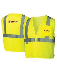 Pyramex - Class 2 Hi-Vis Mesh Safety Vest