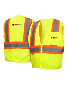 Pyramex - Class 2 Hi-Vis Mesh Safety Vest